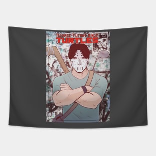 IDW TMNT: Casey Jones Tapestry