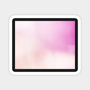 Landscape - Pink sunset Magnet