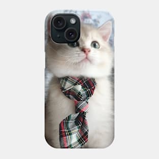 the ribbon cute cats Phone Case