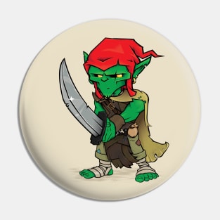 Redcap Goblin Pin