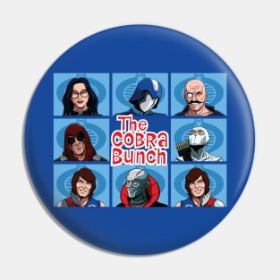 The Cobra Bunch Pin