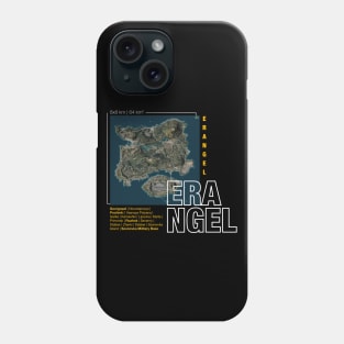 Erangel Map Phone Case