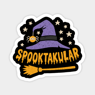 Spooktakular Halloween Party Pun Humor Magnet