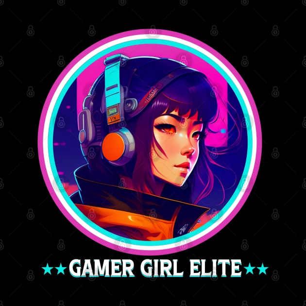 Gamer Girl Elite by QuirkyPrintShop