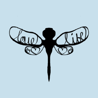 Love life dragonfly T-Shirt