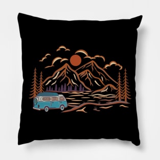 Combi Van Vacation Pillow