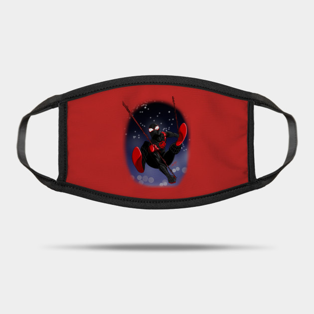 Miles Morales Spider Man Mask Teepublic Uk