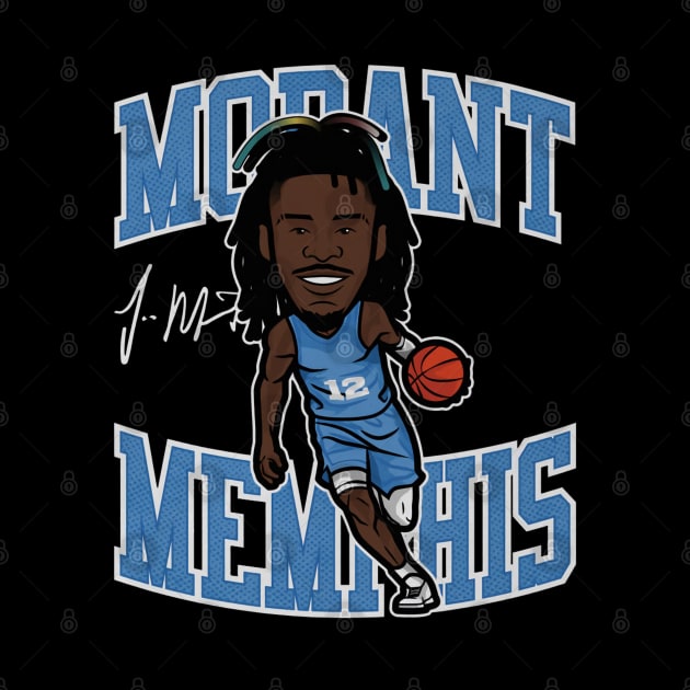 Ja Morant Memphis Toon by danlintonpro