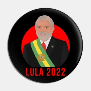 Lula 2022 Brazil Presidential Election Pin