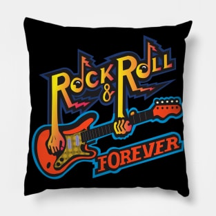 Rock&Roll Forever Pillow