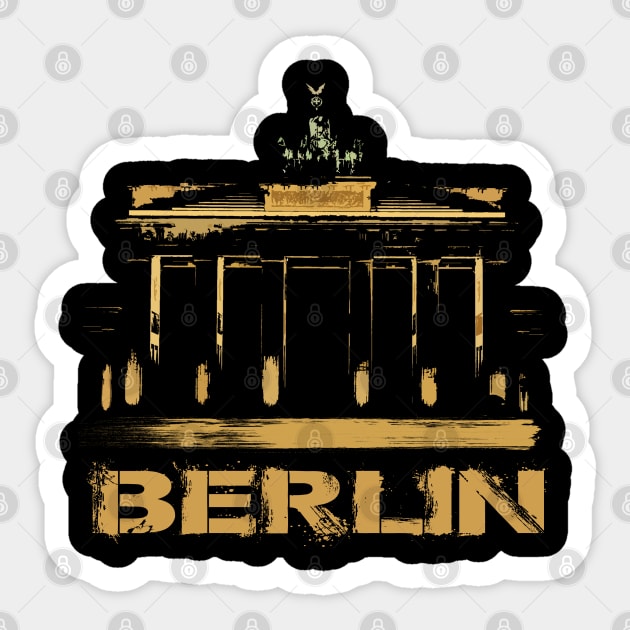 Brandenburg Gate, Brandenburger Tor - Brandenburg Gate - Sticker