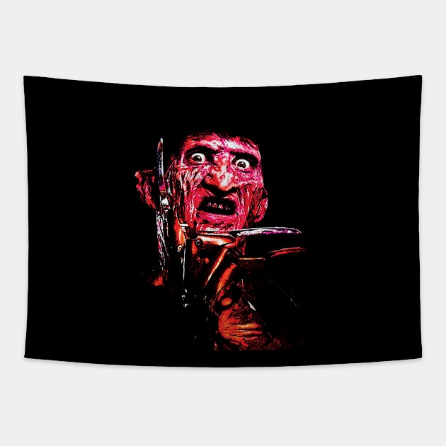 Freddy Krueger Nightmare Tapestry by Semarmendem