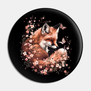 Fox Forest Frolics Pin