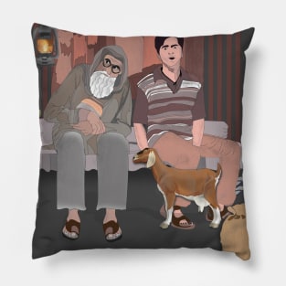 THE OLD BEARDO MAN Pillow