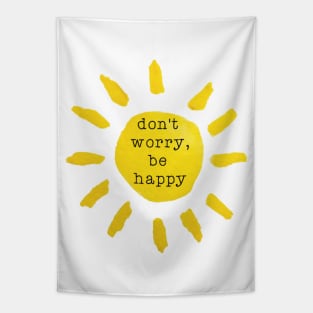 Don't worry, be happy Tapestry