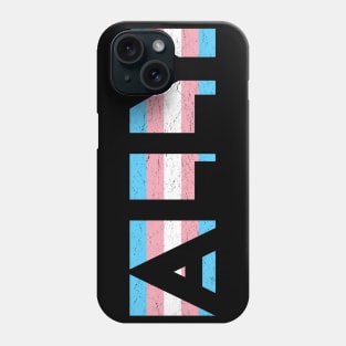 Transgender Pride Flag Ally Phone Case