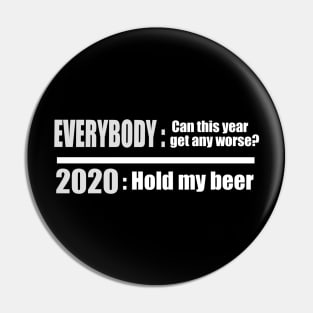 2020 the worst year ever Pin