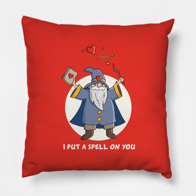 I put a spell on you Pillow by illuville