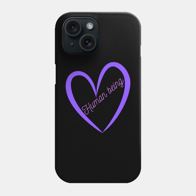 Human being Phone Case by Casual Wear Co.