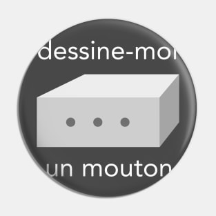 dessine moi un mouton (draw me a sheep) Pin