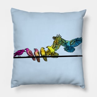 Pan Crows Pillow