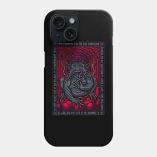 Tsathoggua Icon - Azhmodai 22 Phone Case