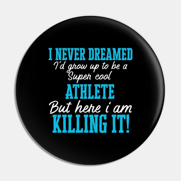 athlete Pin by Design stars 5