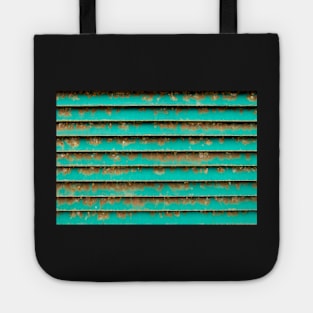 Green grid 1 Tote