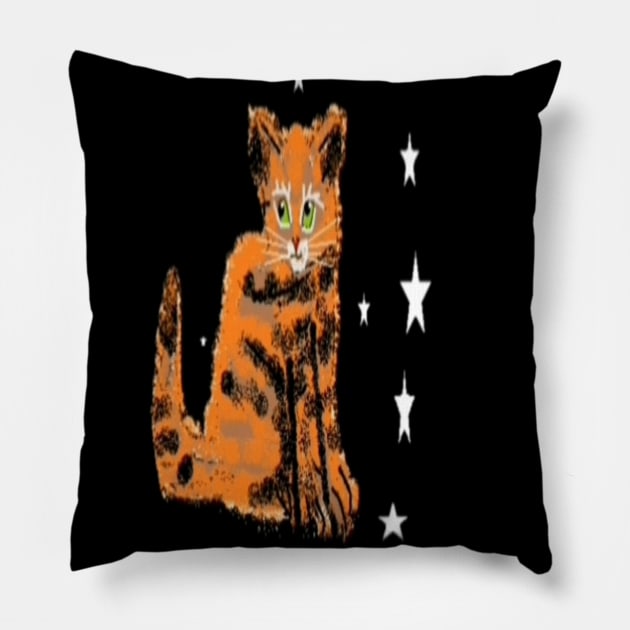 star cat Pillow by ArtesManuaisRosaMaria