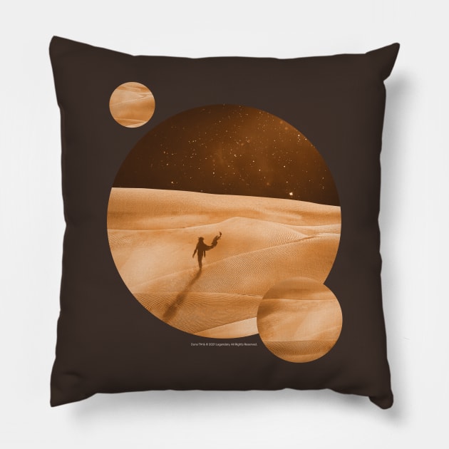 Dune, Arrakis Pillow by Dream Artworks