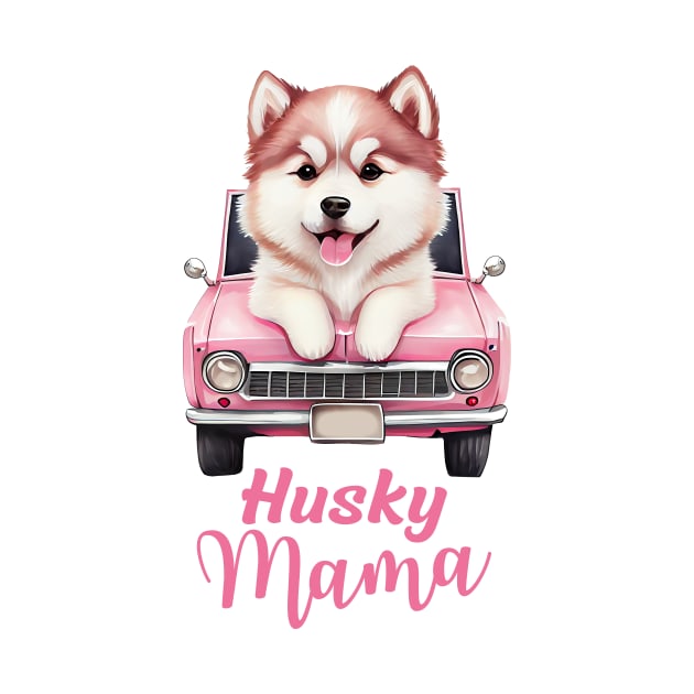 Husky mama by Yula Creative