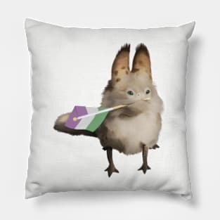 Pride Collection Loth Cat Star Wars Genderqueer Flag Pillow