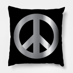 Peace Symbol - Gradient X 300 Pillow