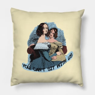 Historical memes - you can't sit Pillow