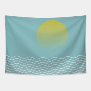 Sea and sun Tapestry