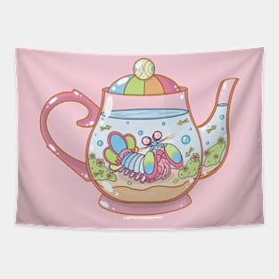 LGBT Communi-Tea Panromantic Pride Tapestry