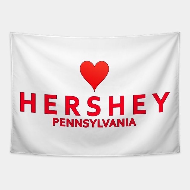 Hershey Pennsylvania Tapestry by SeattleDesignCompany