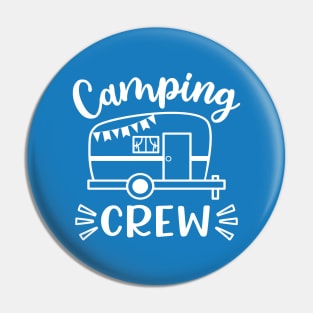 Camping Crew Family Camper Pin