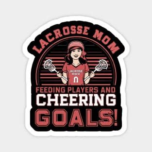 Lacrosse Mom Magnet