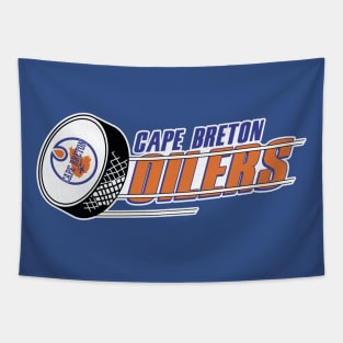 Defunct Cape Breton Oilers Hockey Team Tapestry