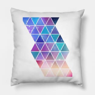 Space Triangles Pillow