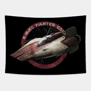 A - WING FIGHTER CORPS Tapestry