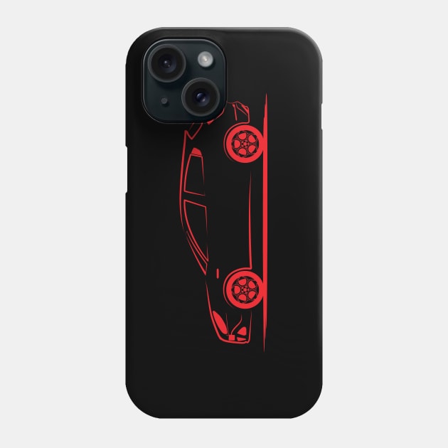 Alfa Romeo Stelvio 949 Red Phone Case by PauHanaDesign