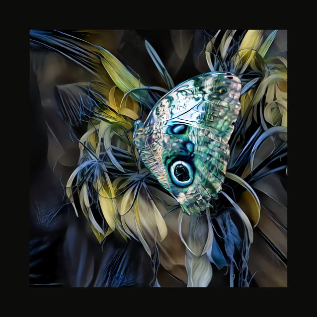 Abalone Butterfly by ArtlyStudio