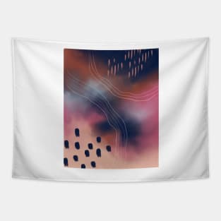 Colorful Modern Abstract Art 21 Tapestry