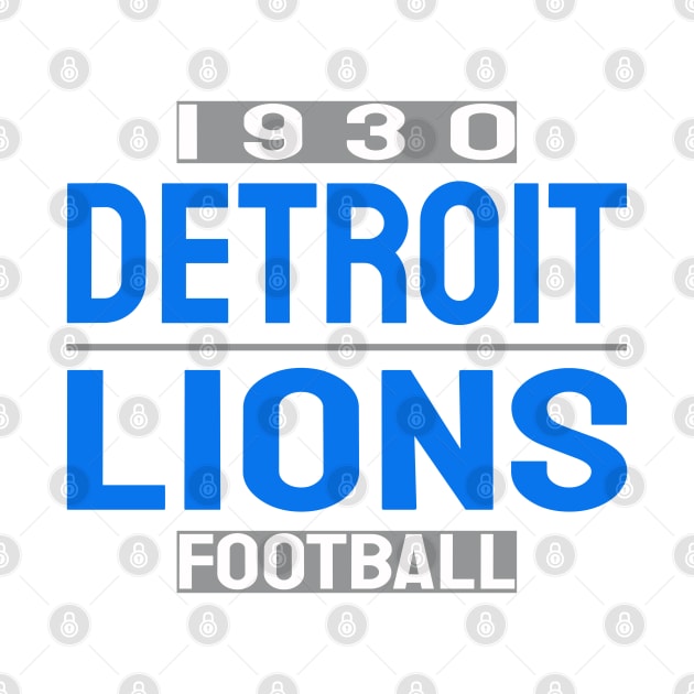 Detroit Lions classic by Medo Creations