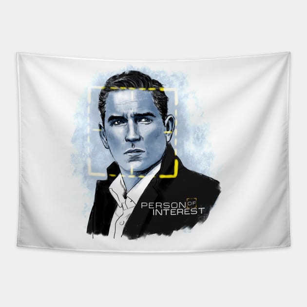 Person of Interest- John Reese Tapestry by Otracreativa