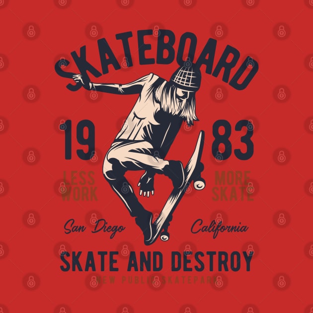 Skaters club radica manouvering skate and destroy by SpaceWiz95