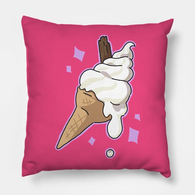 Ice Cream Pillow by goccart