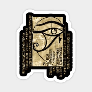 Egyptian Eye of Horus- Sacred Geometry Ornament Magnet